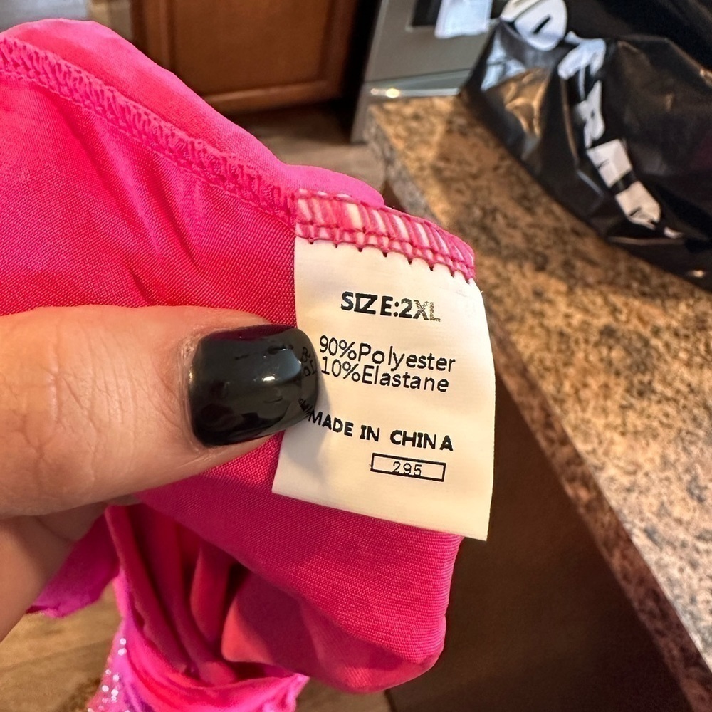 NASHVILLE pink sparkle bodysuit - Picture 7 of 7